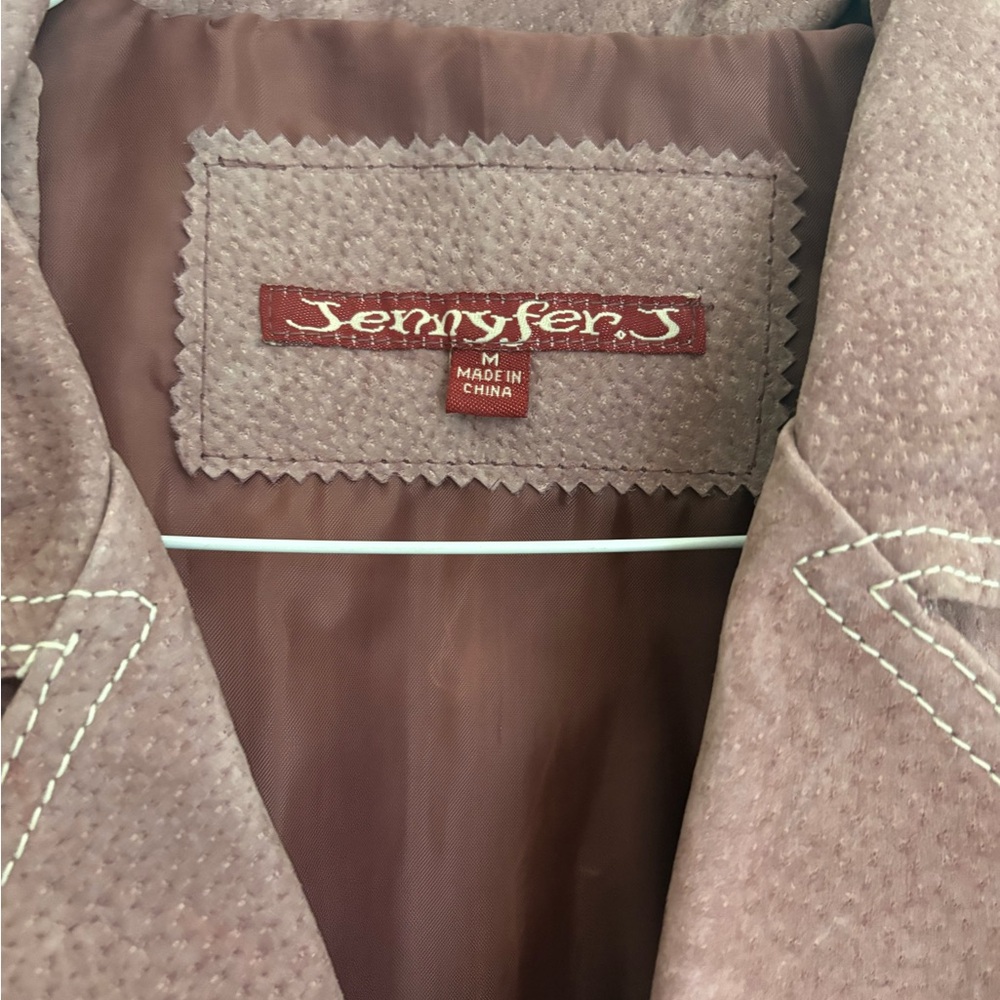 Jennyfer J Women's Pink Vintage Jacket - Picture 3 of 3